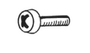 M6 PH Screws Black or Silver, 100Pk